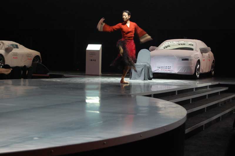 北京奧迪百年慶典舞臺地板